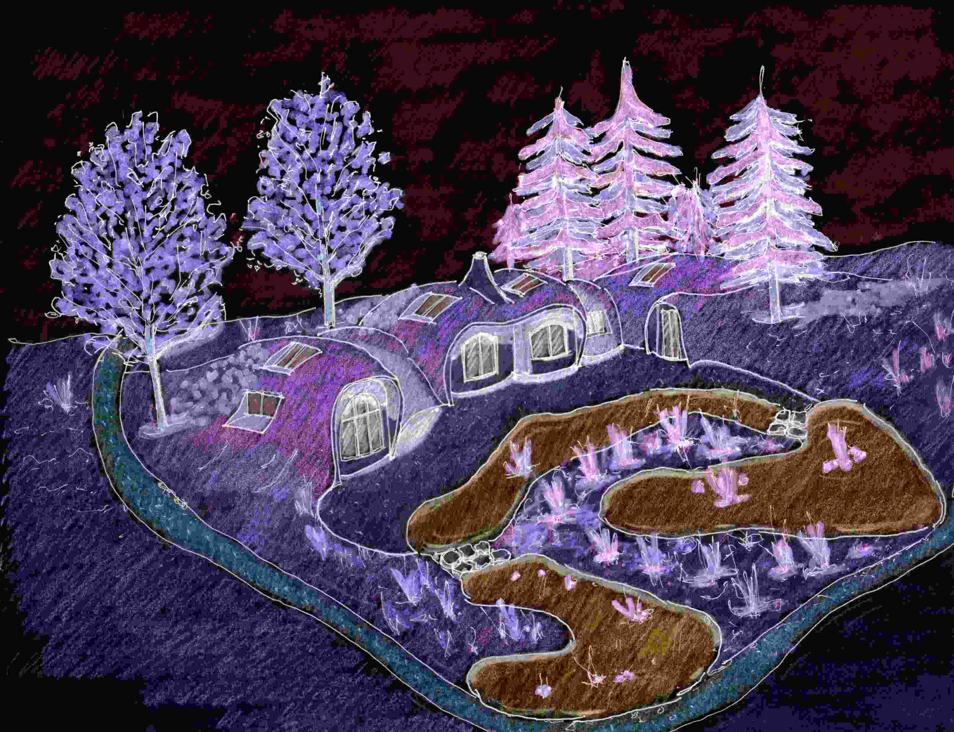 Winter Night - BCO Accessory Dwelling Unit (ADU) - 1000 sq. ft.